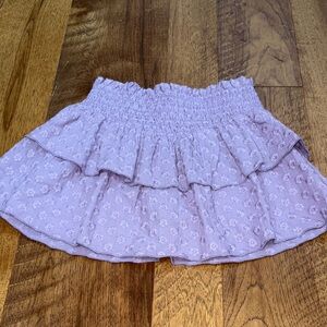 Katie J NYC Junior Girls Purple Mini Skirt Size S